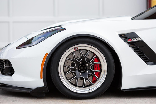 Weld Racing RT-S S77 18x8 / 5x4.75 BP / 5.1in. BS Black Drag Wheel (High Pad) - Non-Beadlock #77HB8080B51A Corvette C6 Z06 2006-2013, Corvette C7 Z06 2014-2019