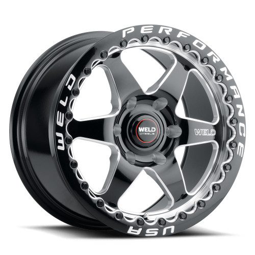 WELD Ventura 6 Beadlock Drag Gloss Black Wheel with Milled Spokes 17x10 | 6x139.7 BC (6x5.5) | +25 Offset | 6.50 Backspacing - S90970084P25 for 1999, 2000, 2001, 2002, 2003, 2004, 2005, 2006, 2007, 2008, 2009, 2010, 2011, 2012, 2013, 2014, 2015, 2016, 2017, 2018, 2019, 2020, 2021 Chevrolet Silverado 1500, GMC Sierra 1500. WELD Ventura 6 Beadlock Drag Gloss Black Wheel with Milled Spokes 17x10 | 6x139.7 BC (6x5.5) | +25 Offset | 6.50 Backspacing - S90970084P25 for 1999, 2000, 2001, 2002, 2003, 2004, 2005, 2006, 2007, 2008, 2009, 2010, 2011, 2012, 2013, 2014, 2015, 2016, 2017, 2018, 2019, 2020, 2021 Chevrolet Silverado 1500, GMC Sierra 1500.