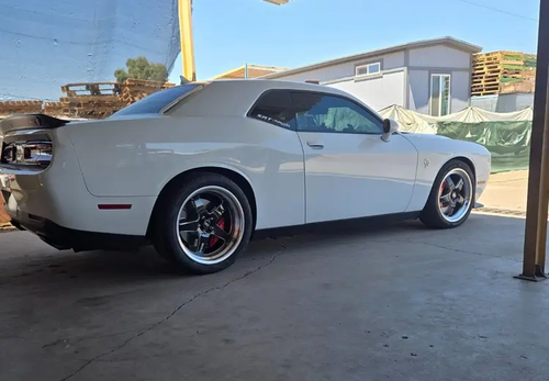 WELD Ventura 5 Street Gloss Black Wheel with Milled Spokes 20x10.5 | 5x115 BC | +20 Offset | 6.5 Backspacing - S10400590P20 for Challenger 2009-2023, Charger 2012-2023, Chrysler 300 2012-2023, Charger & Challenger Hellcat Standard Body 2015-2023