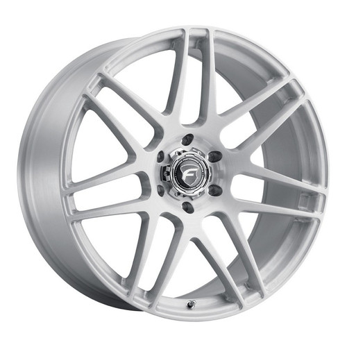 Forgestar X14 Super Deep Gloss Brushed Wheel 22x10 | 6x135BC | +30 Offset | 6.7 Backspacing - F35820089P30 for 2004-2026 Ford F-150, 2018-2026 Lincoln Navigator, 2018-2026 Ford Expedition