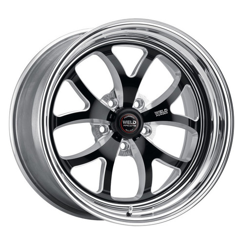Weld Racing RT-S S76 17x10 / 5x115mm BP / 6.7in. BS Black Drag Wheel (High Pad) - Non-Beadlock - 76HB7100W67A Weld Racing RT-S S76 17x10 / 5x115mm BP / 6.7in. BS Black Drag Wheel (High Pad) - Non-Beadlock - 76HB7100W67A