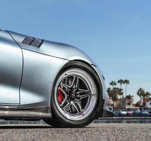 Weld Racing RT-S S81 17x9.0 5X112 | 6.2 Backspace Black 3.18 ID High Pad - 81HB7090J62A for Toyota Supra J29 MKV GR 2020-2024