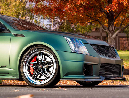 Weld Racing RT-S S81 18X5 Black High Pad 5X120mm | 2.1 Backspace - 81HB8050N21A for ATS-V 2016-2020, CTS-V Sedan 2009-2017, Camaro SS / ZL1 2010-2015, Camaro SS / ZL1 2016-2024