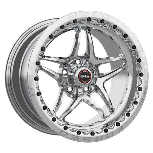 Shop for the best deals on with Drag Racing Wheels on Weld Racing RT-S S81 Drag Wheel 15X10 5X5 | 4.5 Backspace Polished 3.18ID Low Pad Polished MT Single Beadlock - 81LP-510C45G