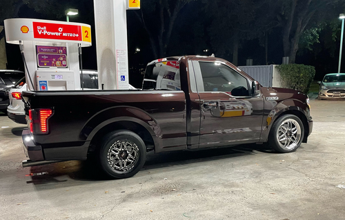 WELD Laguna 6 Beadlock Drag Gloss Black Wheel with Milled Spokes 17x10 | 6x135BC | +43 Offset | 7.25 Backspacing - S90370089P42 for 2004, 2005, 2006, 2007, 2008, 2009, 2010, 2011, 2012, 2013, 2014, 2015, 2016, 2017, 2018, 2019, 2020, 2021, 2022, 2023 Ford F-150