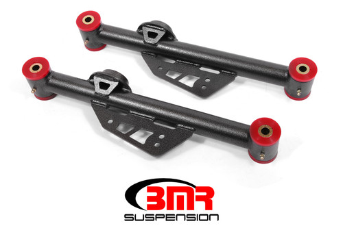 Shop in-stock special deals on BMR 1999-2004 Mustang Non-Adj. Lower Control Arms (Polyurethane) - Black Hammertone - TCA015H from DragRacingWheels.com. Military & First Responder Discounts Available.