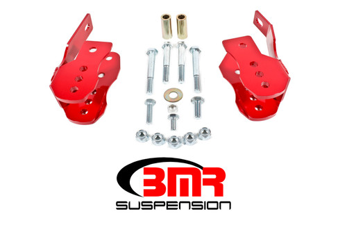 Shop in-stock special deals on BMR 2005-2014 S197 Mustang Bolt-On Control Arm Relocation Brackets - Red - CAB005R from DragRacingWheels.com. Military & First Responder Discounts Available.