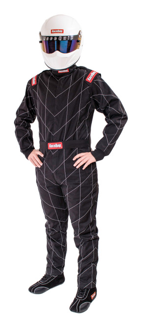 RaceQuip Chevron-1 Suit - SFI-1 Black product photo