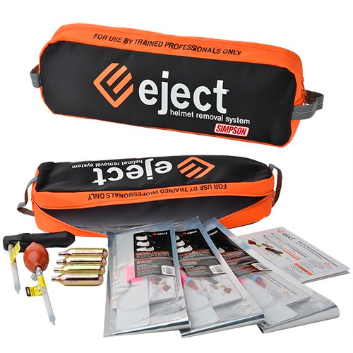 Simpson Safety Simpson EJECT EMT EMBULANCE/TRAC K KIT Helmet Removal Kit - EMT Ambulance / Track - Bag / Bladders / Bulb Inflator / CO2 Inflator / CO2 Cartridges - Kit product photo