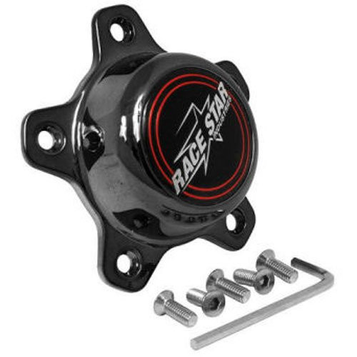 Race Star 5 Lug Cap Short Plastic Dark Star (incl. Medallion & Screws) #615-5096-D1 Race Star 5 Lug Cap Short Plastic Dark Star (incl. Medallion & Screws) #615-5096-D1