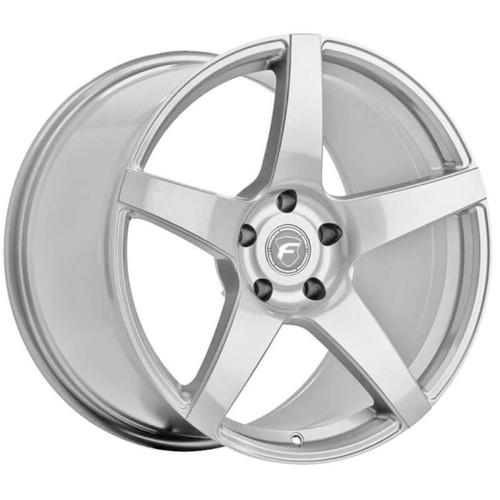 Forgestar CF5 Street 19X9 SC 5X114.3 ET35 BS6.4 Gloss Silver 72.56 Wheel - F11699065P35 2005-2014 Mustang GT / Coyote / V6, 2015-2023 Mustang GT / V6 / EcoBoost, Tesla Model 3 (2017-2024), Tesla Model Y (2020-2024), 2024-2025 S650 Mustang GT / EcoBoost,