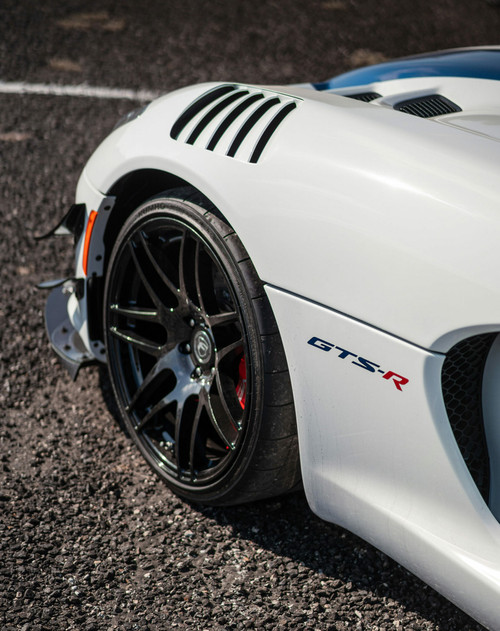 Forgestar F14 Street 19X11 DC 6X114.3 ET43 BS7.7 Gloss Black 71.5 Wheel - F25191176P43 for Dodge Viper RT/10 (GEN 1) 1991-1995; Dodge Viper RT/10 / GTS / GT2 (GEN 2) 1996-2002, Dodge Viper ACR / SRT-10 (GEN 3) 2003-2012, Dodge Viper R/T / GTS / ACR / SRT (GEN 4) 2013-2017