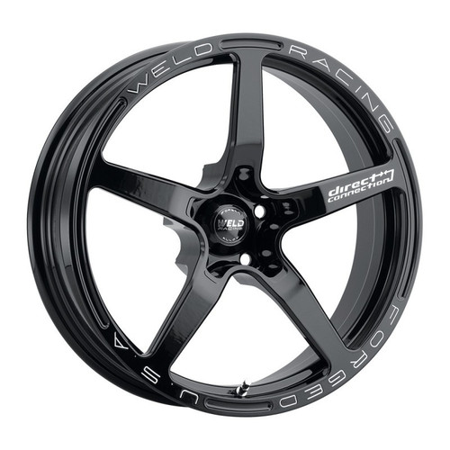 Weld Racing Direct Connection Alumastar 1-Piece 18x6 / 5x115 BP / 2.7in. BS Gloss Black Drag Wheel - 88B-1806245-DC for Challenger 2009-2023, Charger 2006-2023, Chrysler 300 2012-2023, Magnum 2005-2009, Hellcat Narrowbody 2015-2020, Challenger Hellcat Widebody 2018-2020, Challenger Redeye 2018-2020, Challenger SCAT Pack Widebody 2018-2022, Demon 2018, Challenger Superstock Weld Racing Direct Connection Alumastar 1-Piece 18x6 / 5x115 BP / 2.7in. BS Gloss Black Drag Wheel - 88B-1806245-DC for Challenger 2009-2023, Charger 2006-2023, Chrysler 300 2012-2023, Magnum 2005-2009, Hellcat Narrowbody 2015-2020, Challenger Hellcat Widebody 2018-2020, Challenger Redeye 2018-2020, Challenger SCAT Pack Widebody 2018-2022, Demon 2018, Challenger Superstock