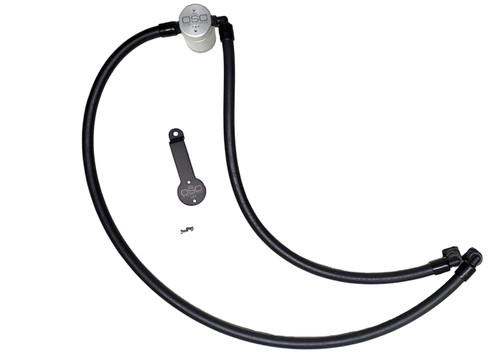 J&L 20-21 Jeep Gladiator 2.0L (Excl Hybrid Models) Driver Side Oil Separator 3.0 - Clear Anodized