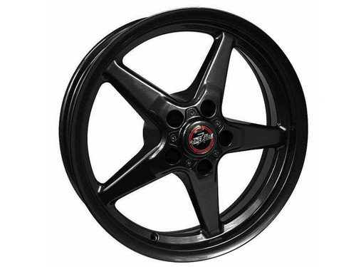 Race Star 92 Drag Star Bracket Racer Gloss Black Wheel 18x5 5x120BC 2.00BS GM #92-850245B