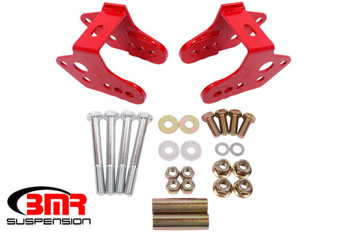 Shop in-stock special deals on BMR 1979-2004 Ford Mustang Control Arm Relocation Bracket - Red from DragRacingWheels.com. Military & First Responder Discounts Available.