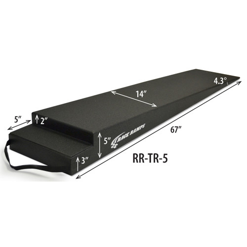 Shop for your Race Ramps 5" Height Trailer Ramps 4.3 Degree Angle 67"L x 14"W (Set of 2) RR-TR-5 and add a coupon in your shopping cart to save even more before you check out with Just Bolt-Ons.