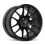 Enkei Racing GTC02 19x9.5 5x120 27mm Offset 72.5mm Bore Matte Black Racing Wheel - 534-995-1227BK