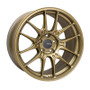 Enkei Racing GTC02 18x9 5x112 25mm Offset 66.5mm Bore Titanium Gold Racing Wheel - 534-890-4425GG