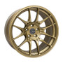 Enkei Racing GTC02 18x10 5x112 32mm Offset 66.5mm Bore Titanium Gold Racing Wheel - 534-810-4432GG