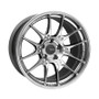 Enkei Racing GTC02 18x10.5 5x114.3 15mm Offset 75mm Bore Hyper Silver Racing Wheel - 534-8105-6515HS