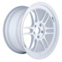 Enkei Racing RPF1 18x9.5 5x114.3 38mm Offset 73mm Center Bore Vanquish White Wheel - 3798956538WP