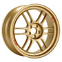 Enkei Racing RPF1 17x9 5x114.3 45mm Offset 73mm Bore Gold Racing Wheel  RX8 - 3797906545GG