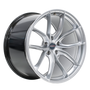 Forgeline F01 Liquid Silver Wheel 20x12 +50 5x130BC (Porsche 997 / 991 - Turbo - Rears) - F012012513071550HS-D