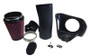 JLT 10-14 Ford Mustang GT500 Blk Tex Super Big Air Kit w/Red Filter - Tune Req (For Cars w/800+ HP)