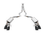 AWE Tuning 2018-2023 Ford Mustang GT (S550) Cat-back Exhaust - Touring Edition (Quad Diamond Black Tips)