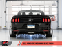 AWE Tuning 2015-2017 Mustang GT Cat-Back Exhaust - Touring Edition (Diamond Black Tips)