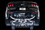AWE Tuning 2015-2017 Mustang GT Cat-back Exhaust - Track Edition (Chrome Silver Tips)