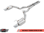AWE Tuning 2015-2017 Mustang GT Cat-back Exhaust - Touring Edition (Chrome Silver Tips)