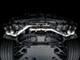 AWE Tuning 2020-2025 Chevrolet Corvette Stingray / E-Ray (C8) Track Edition Exhaust - Quad Diamond Black Tips - 3020-43086