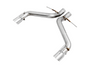 AWE Tuning 2016-2024 Chevrolet Camaro 6.2L SS | LT1 Axle-back Exhaust - Track Edition (Chrome Silver Tips)