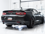 AWE Tuning 2016-2024 Chevrolet Camaro 6.2L SS | LT1 Axle-back Exhaust - Track Edition (Chrome Silver Tips)