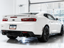 AWE Tuning 2016-2024 Chevrolet Camaro 6.2L SS | ZL1 | LT1 Axle-back Exhaust - Touring Edition (Quad Diamond Black Tips)