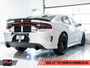 AWE Tuning 2015-2023 Dodge Charger 6.4L SRT / Hellcat 6.2L Non-Resonated Touring Edition Exhaust - Diamond Blk Tips
