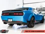 AWE Tuning 2015-2023 Dodge Challenger 6.4L SRT / Hellcat 6.2L Non-Resonated Touring Edition Exhaust - Quad Black Tips