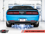 AWE Tuning 2015-2023 Dodge Challenger 6.4L SRT / Hellcat 6.2L Non-Resonated Touring Edition Exhaust - Quad Black Tips