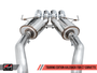 AWE Tuning 2014-2019 Chevrolet Corvette 6.2L C7 Z51 | Z06 | ZR1 (w/o AFM) Touring Edition Axle-Back Exhaust w/Chrome Tips