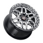 WELD Laguna 6 Beadlock Drag Gloss Black Wheel with Milled Spokes 20x11 | 6x127 BC (6x5) | +36 Offset | 7.375 Backspacing - S90301181P36  for 2006, 2007, 2008, 2009 Chevrolet TrailBlazer SS