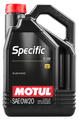Motul 5L OEM Synthetic Engine Oil ACEA A1/B1 Specific 5122 0W20 - Case of 4