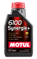 Motul 1L Technosynthese Engine Oil 6100 SYNERGIE+ 10W40 - 1L - Case of 12