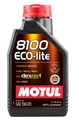 Motul 1L Synthetic Engine Oil 8100 5W20 ECO-LITE - Case of 12