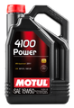 Motul 5L Engine Oil 4100 POWER 15W50 - VW 505 00 501 01 - MB 229.1 - Case of 4