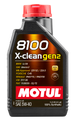 Motul 1L Synthetic Engine Oil 8100 X-CLEAN Gen 2 5W40 - Case of 19