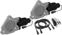 QTP 3in Bolt-On QTEC Dual Electric Cutout Valves - Pair