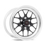 Weld Racing RT-S S77 17x11 / 5x4.75 BP / 7.7in. BS Black Drag Wheel (High Pad) - 77HB7110B77A Corvette C6 Z06 / Grand Sport 2005-2013, Corvette C7 Z06 2014-2019, Corvette C7 Grandsport 2014-2019 (with 14.6 Standard Brakes)
