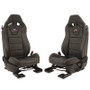 Ford Racing 2018-2023 Mustang Ford Racing Logo Recaro Seats (Set) - Coupe Only